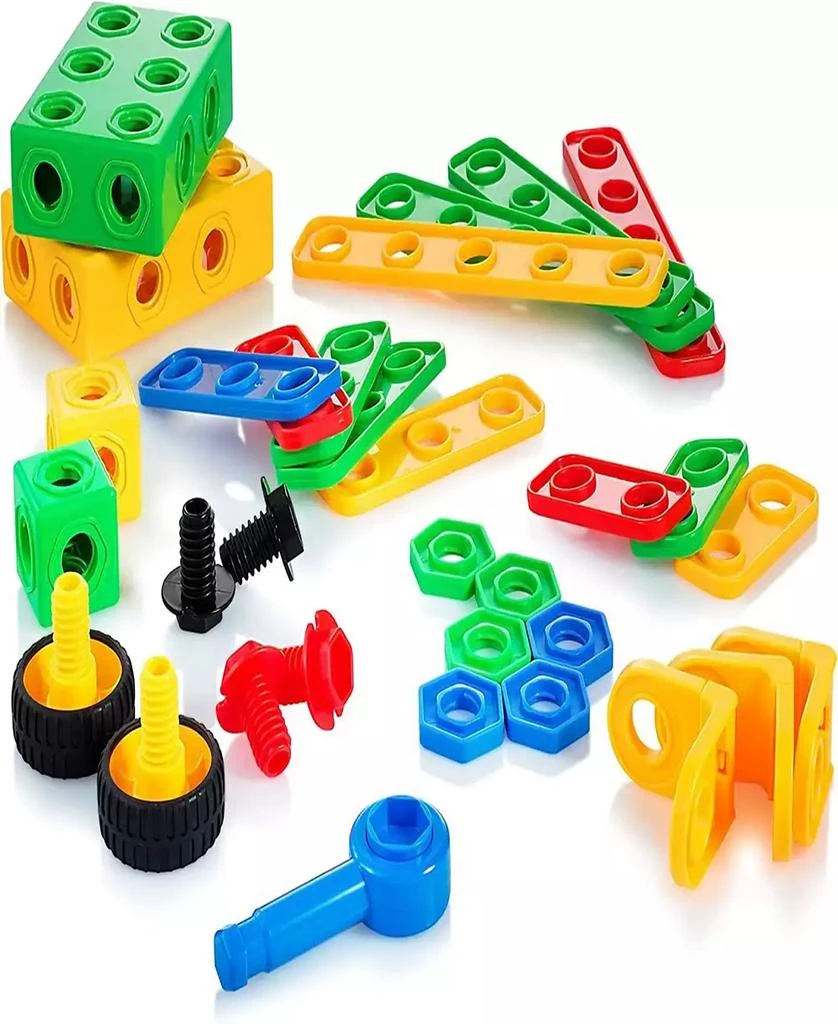 商品Play22|Keyboard Piano Building Blocks 104 Piece Set, Stem Educational Fun Toy Set,价格¥231,第1张图片