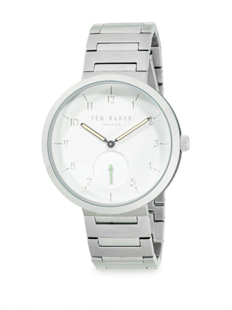 商品Ted Baker London|Chronograph Stainless Steel Bracelet Watch,价格¥971,第1张图片