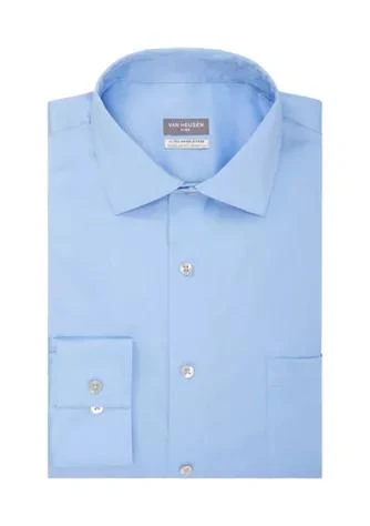 商品Van Heusen|Big & Tall Van Heusen Men's Big Fit Ultra Wrinkle Free Stretch Collar Shirt,价格¥236,第1张图片