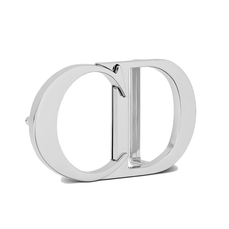 商品Dior|【预售3-7天】DIOR/迪奥  男士CD标志黄铜镀钯饰面35mm皮带扣4912PLMET_H02K,价格¥2209,第4张图片详细描述
