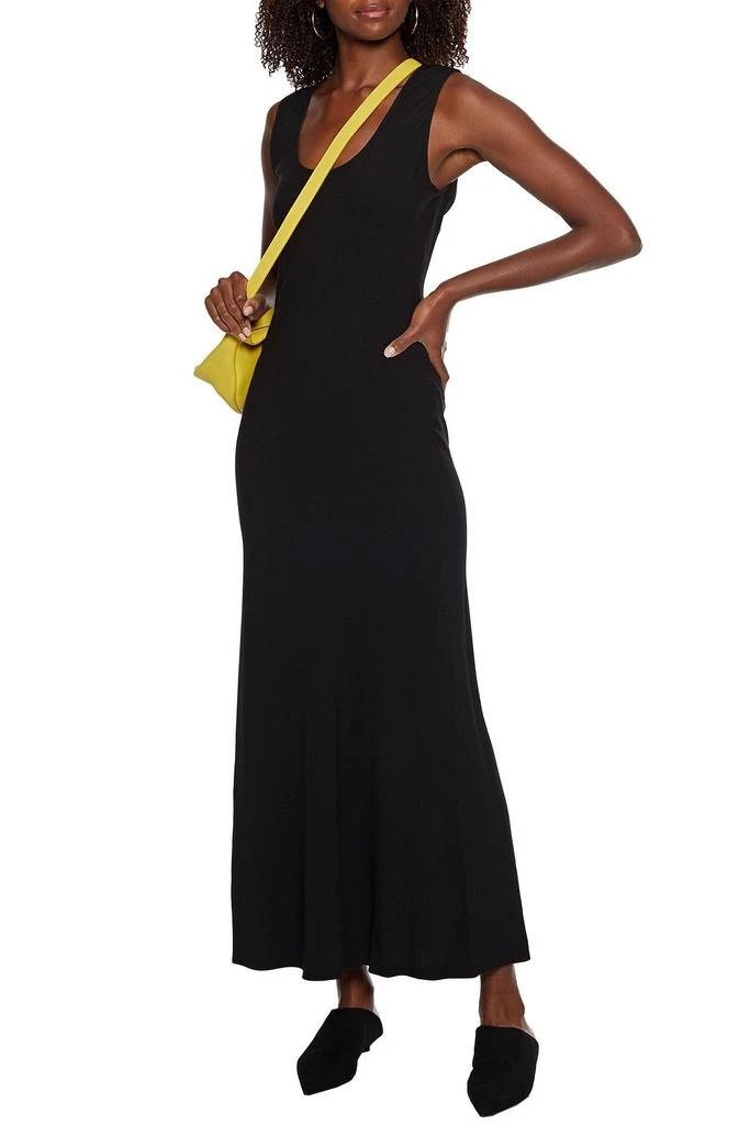 商品Theory|Voyage draped stretch-crepe maxi dress,价格¥1739,第4张图片详细描述