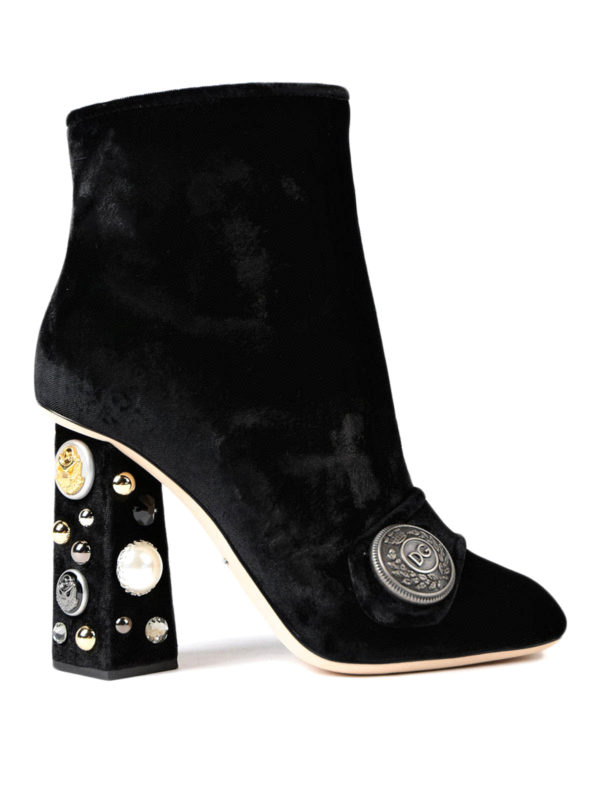 Dolce&Gabbana 杜嘉班纳 女士黑色高跟鞋 CT0322-AM408-80999商品第1张图片规格展示