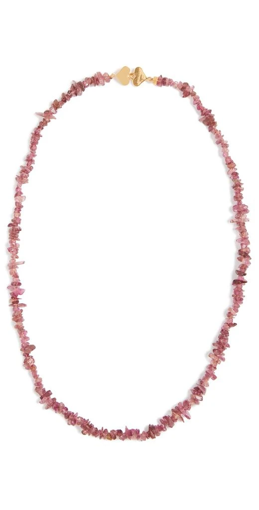 商品Chan Luu|Chan Luu 18k 镀金粉色电气石项链,价格¥321,第1张图片