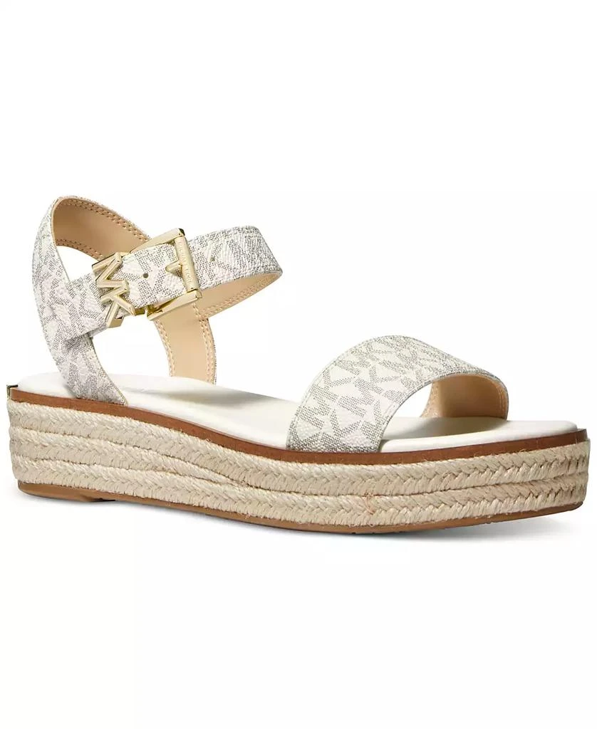 商品Michael Kors|Women's Richie Espadrille Platform Wedge Sandals,价格¥313,第1张图片