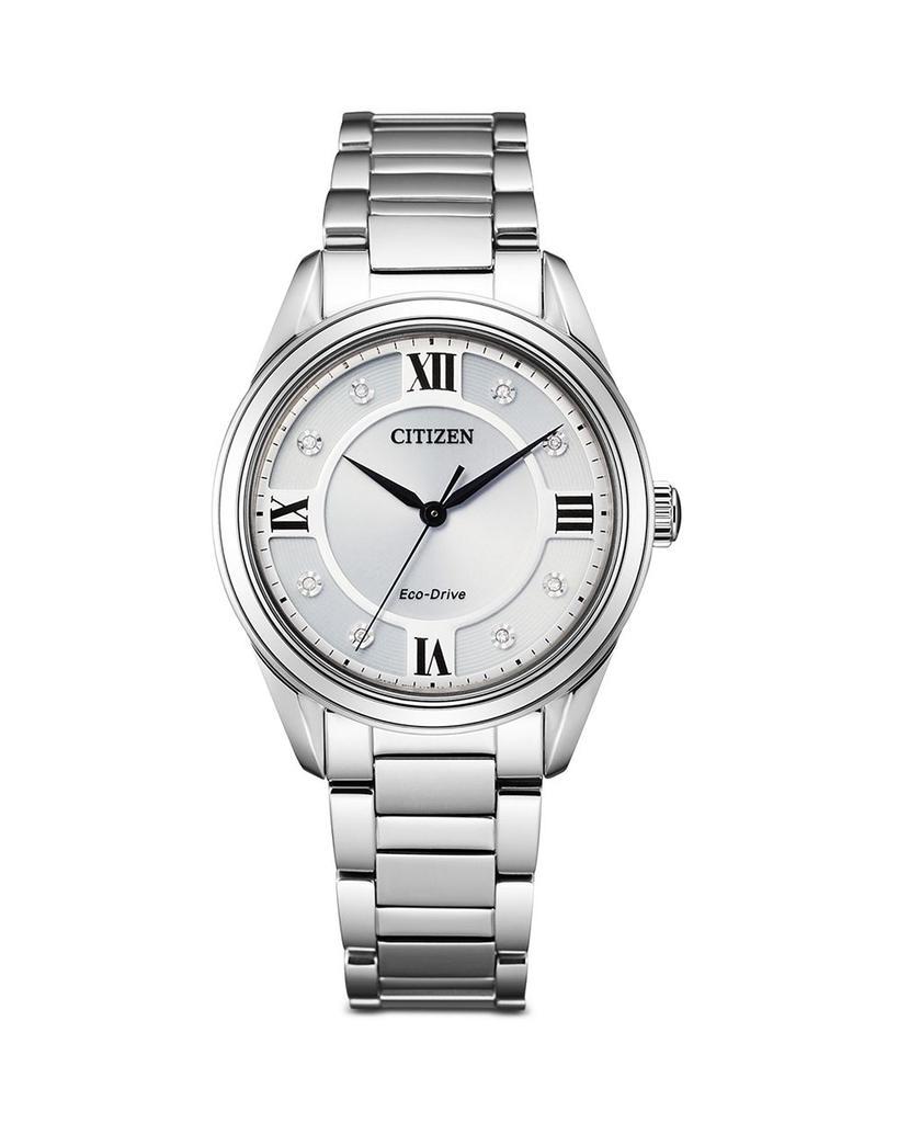 商品Citizen|Eco Drive Arezzo Diamond Watch, 32mm,价格¥3537,第1张图片