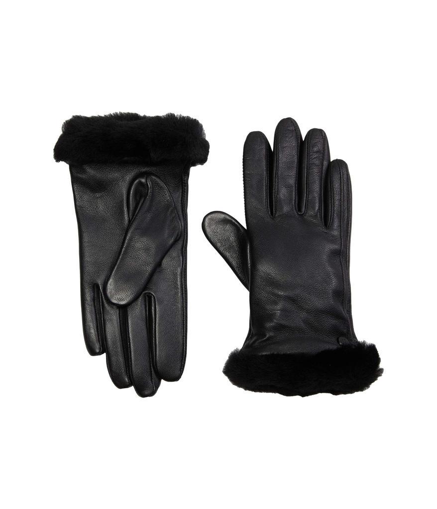 商品UGG|Classic Leather Shorty Tech Gloves,价格¥810,第1张图片