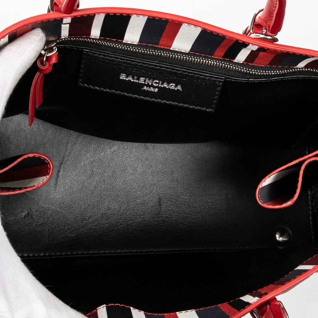 商品[二手商品] Balenciaga|Striped Papier Zip Around Tote,价格¥10390,第2张图片详细描述