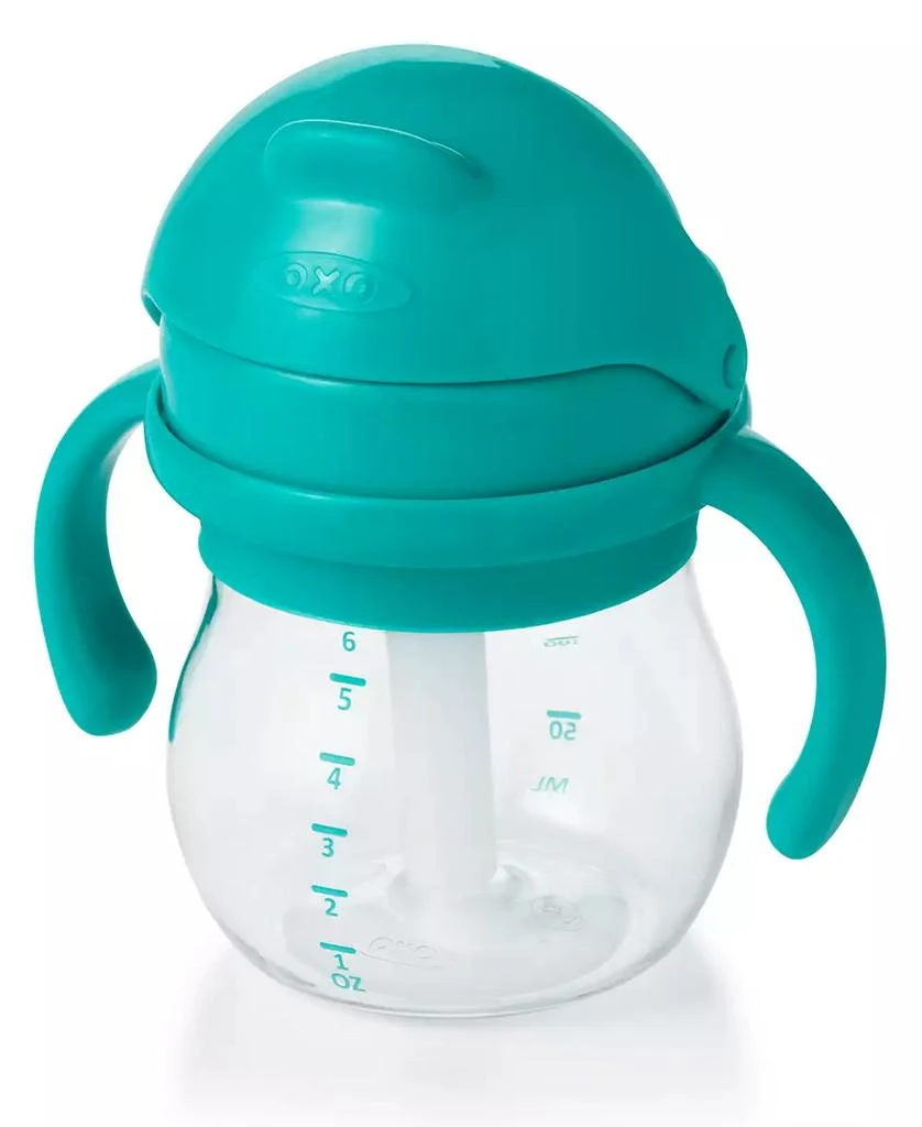 商品OXO|Transitions Straw Cup With Handles, 6-oz.,价格¥61,第2张图片详细描述