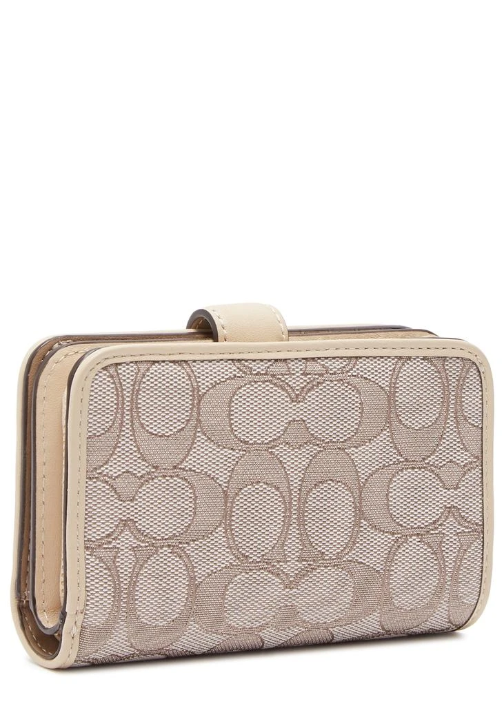 商品Coach|Tabby medium cream monogrammed wallet,价格¥1221,第2张图片详细描述