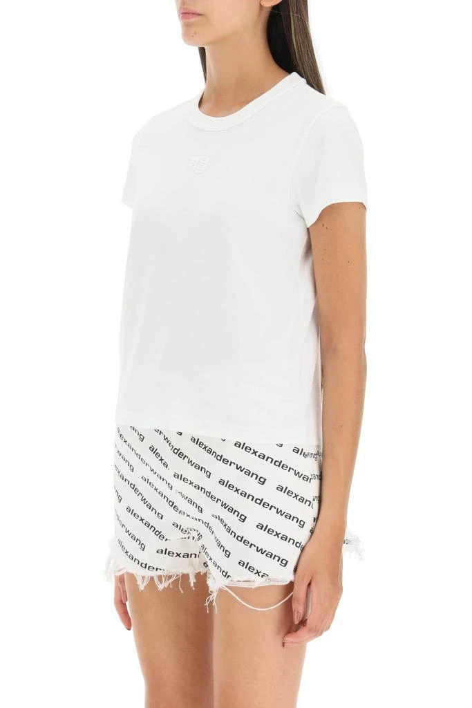 商品Alexander Wang|T By Alexander Wang Crewneck Short-Sleeved T-Shirt,价格¥1541,第5张图片详细描述