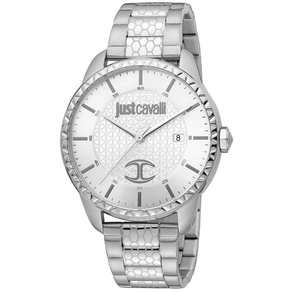 商品Just Cavalli|Just Cavalli Silver Watches,价格¥876,第1张图片