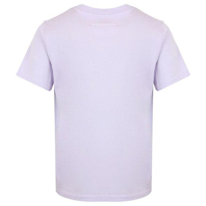 商品MAISON MARGIELA|Lilac Logo T Shirt,价格¥261,第5张图片详细描述