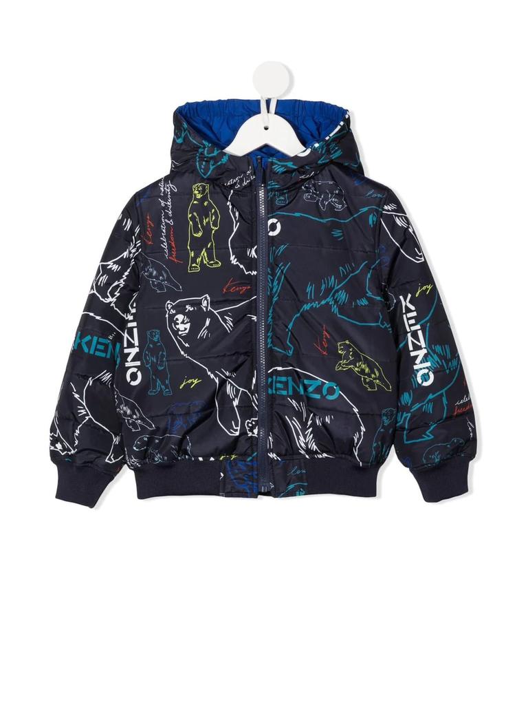 Kenzo Kids Nova D3 Puffer Jacket商品第1张图片规格展示