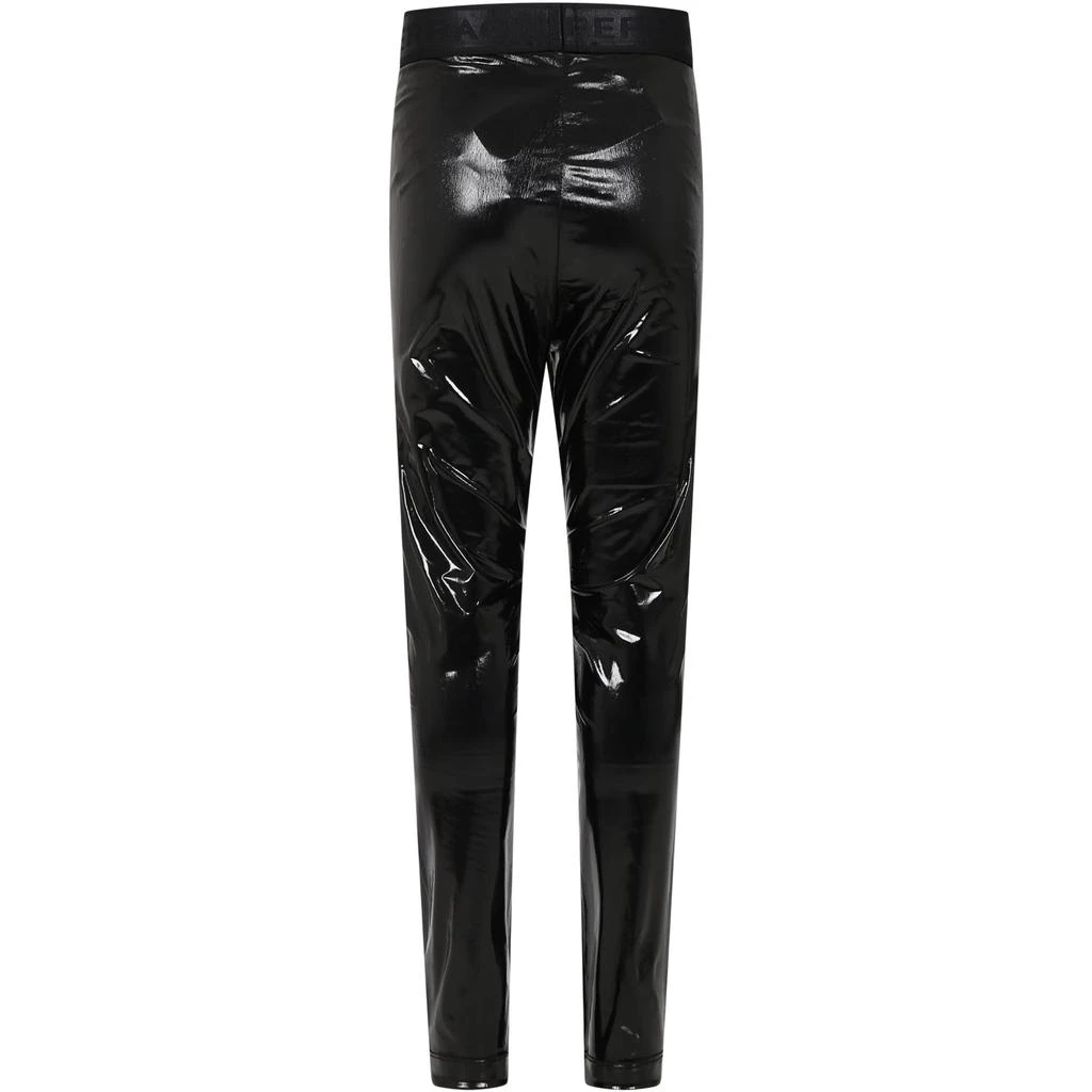 商品Chiara Ferragni|Black Leggings For Girl With Eyestar,价格¥653,第2张图片详细描述