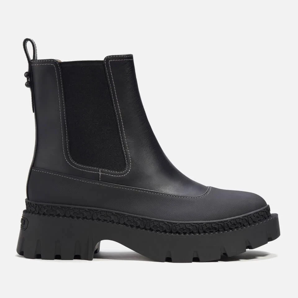 商品Coach|COACH JAYLA LEATHER CHELSEA BOOTS,价格¥1433,第1张图片