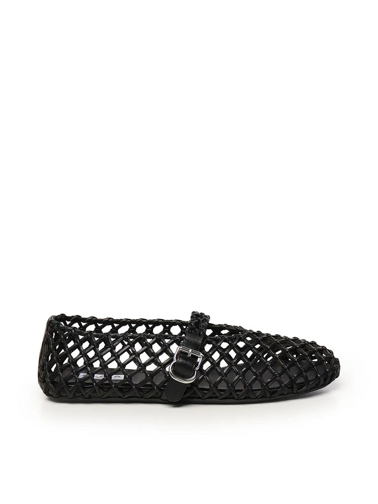 商品Alaia|Flat Ballerinas In Interwoven Lamb Leather,价格¥11534,第1张图片