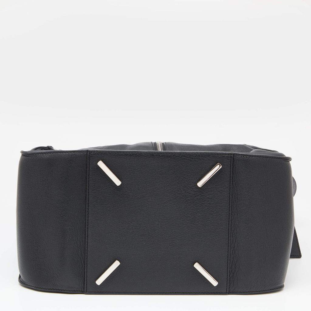 Loewe Black Leather Small Hammock Shoulder Bag商品第6张图片规格展示