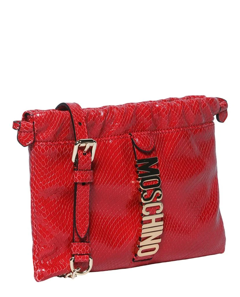 商品Moschino|Logo Leather Crossbody Bag,价格¥3376,第2张图片详细描述