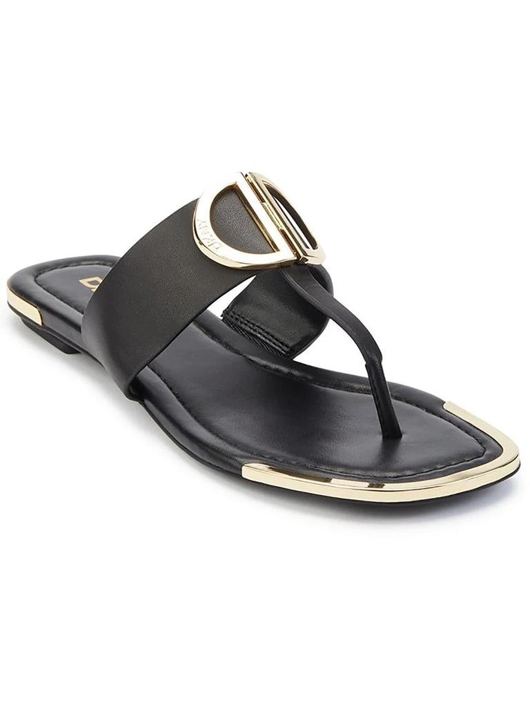 商品DKNY|Halcott  Womens Leather Sandals Flip-Flops,价格¥244,第5张图片详细描述