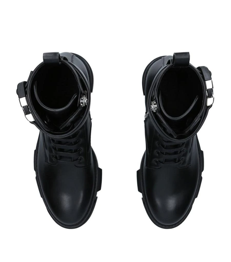 商品Givenchy|Leather Terra Lace-Up Boots,价格¥8929,第4张图片详细描述