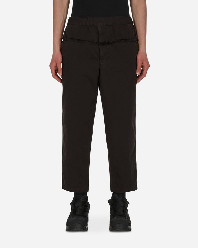 Yarn Dyed Trousers Black商品第1张图片规格展示