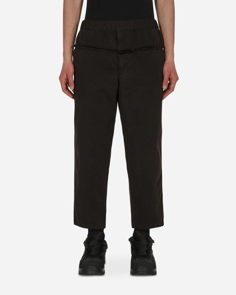 商品Comme des Garcons|Yarn Dyed Trousers Black,价格¥1702,第1张图片