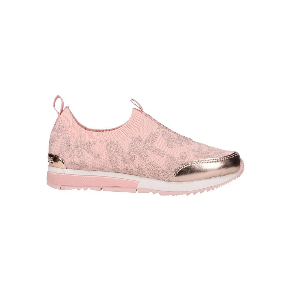 商品Michael Kors|Toddler Girls Allie Sock Logo Slip On Sneakers,价格¥441,第2张图片详细描述