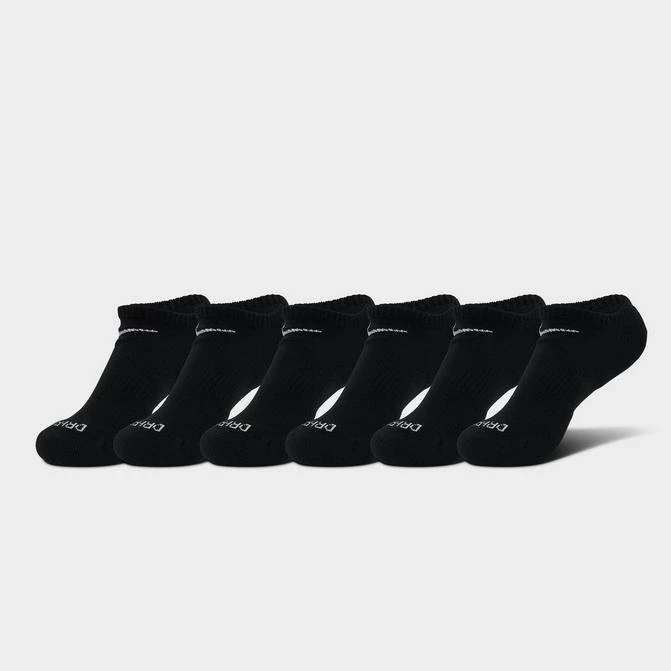 商品NIKE|Nike Everyday Plus Cushioned No-Show Training Socks (6-Pack),价格¥209,第1张图片