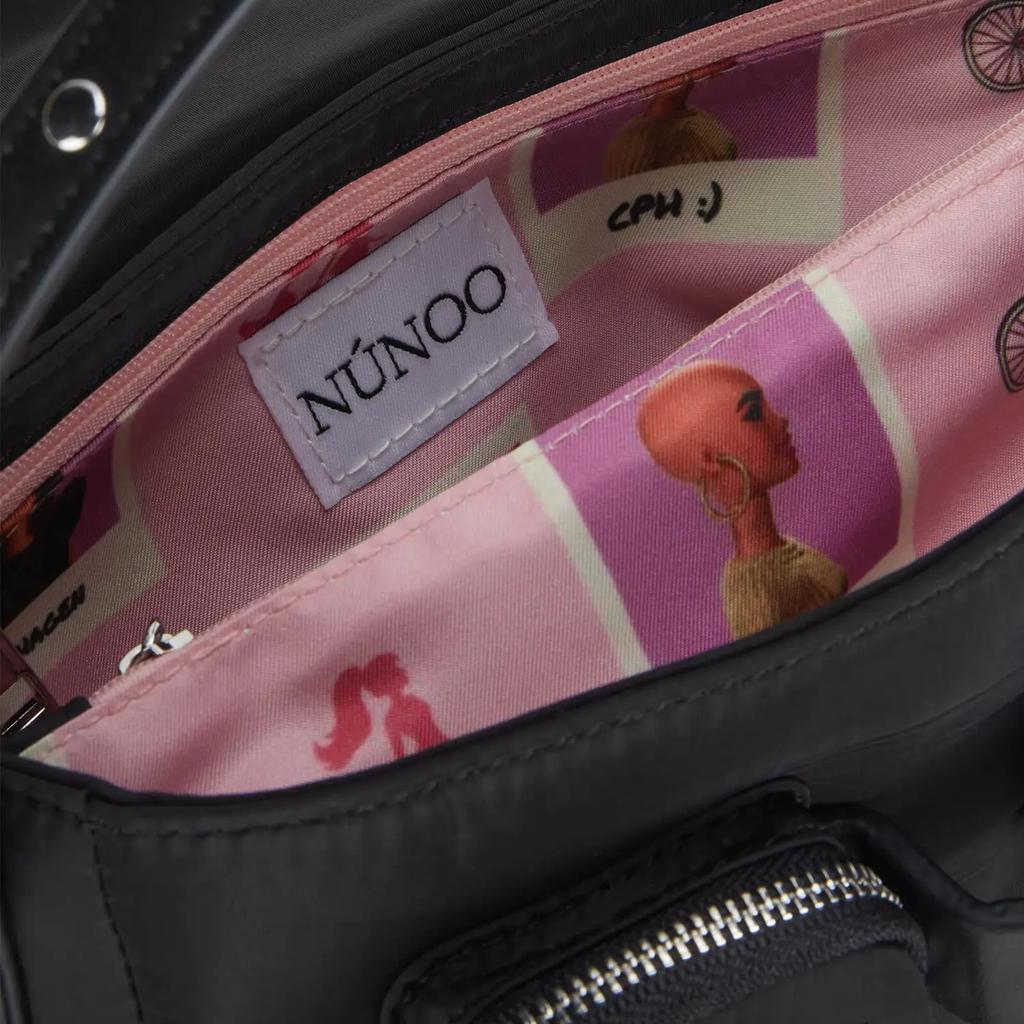 Núnoo Women's x Barbie Small Honey Crystal Bag - Black/Pink商品第6张图片规格展示