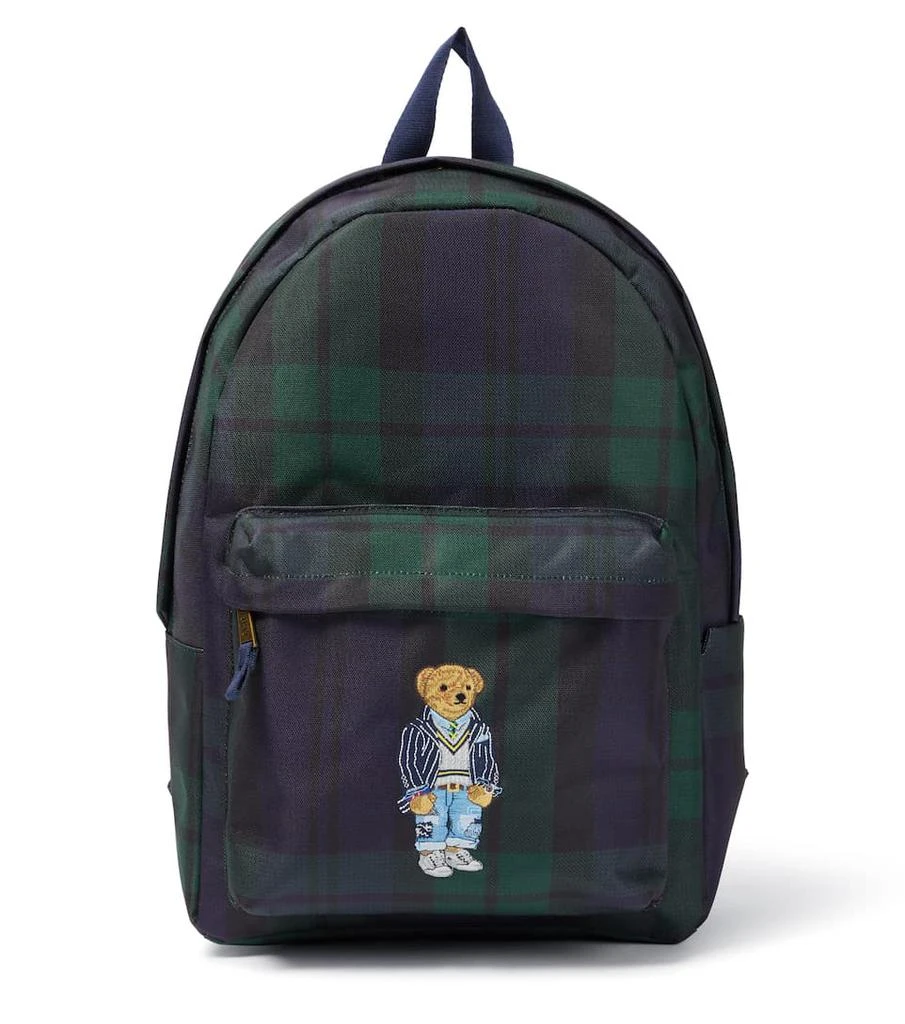 商品Ralph Lauren|Polo Bear格纹双肩包,价格¥957,第1张图片