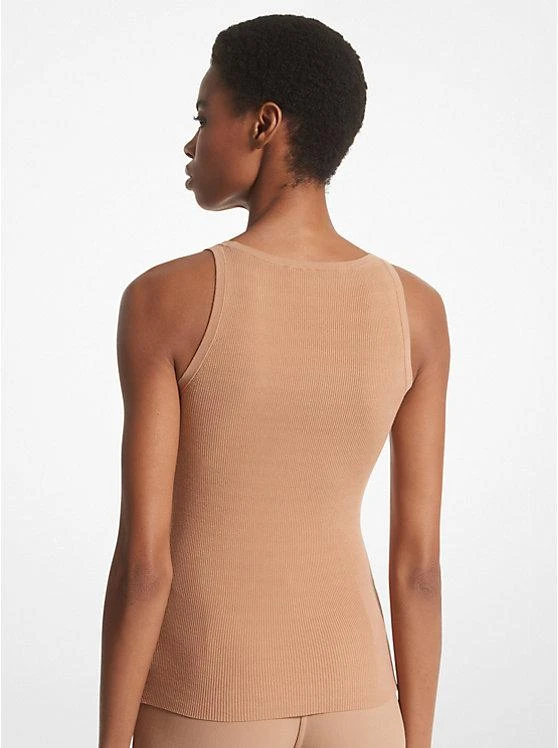 商品Michael Kors|Ribbed Stretch Viscose Tank Top,价格¥1171,第2张图片详细描述