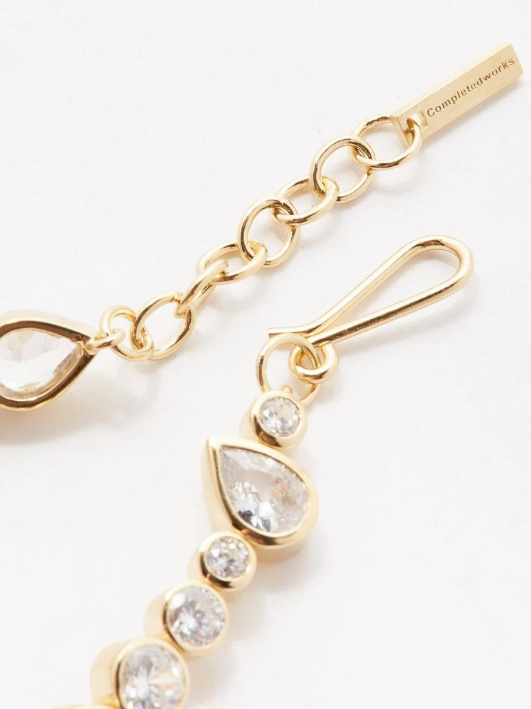 商品Completedworks|Crystal & 14kt gold-vermeil bracelet,价格¥2611,第5张图片详细描述