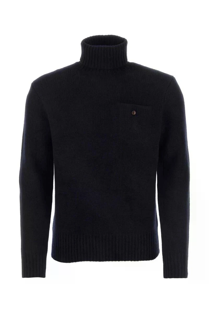商品【商品预售7天】 Ralph Lauren|Ralph Lauren 男士针织毛衣 710881049008-2 黑色,价格¥2119,第1张图片