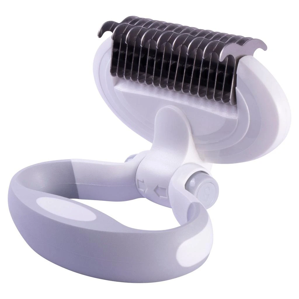 商品Pet Life|'Gyrater' Swivel Travel Grooming Dematting Pet Comb,价格¥151,第1张图片