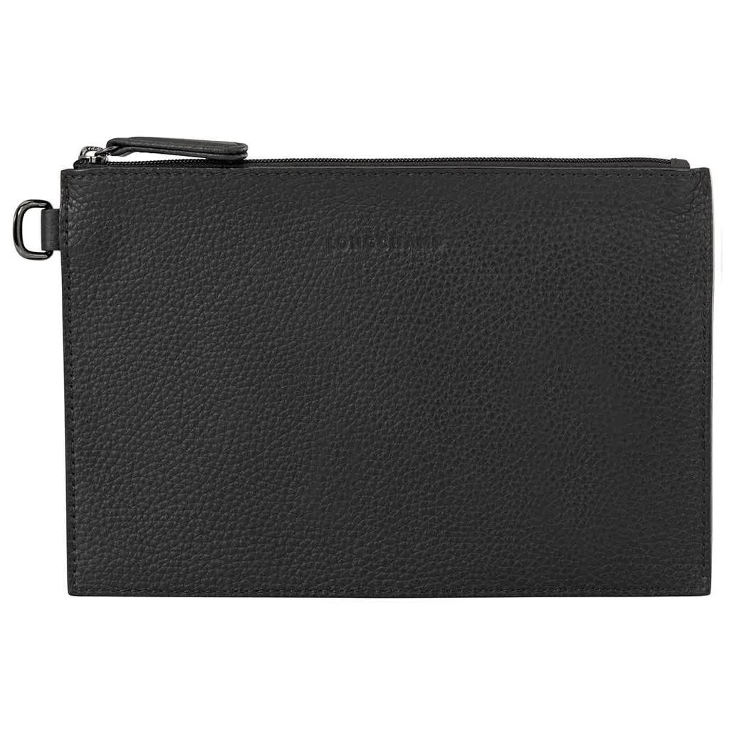 商品Longchamp|Roseau Essential Black Ladies Pouch 2098-968-001,价格¥479,第2张图片详细描述