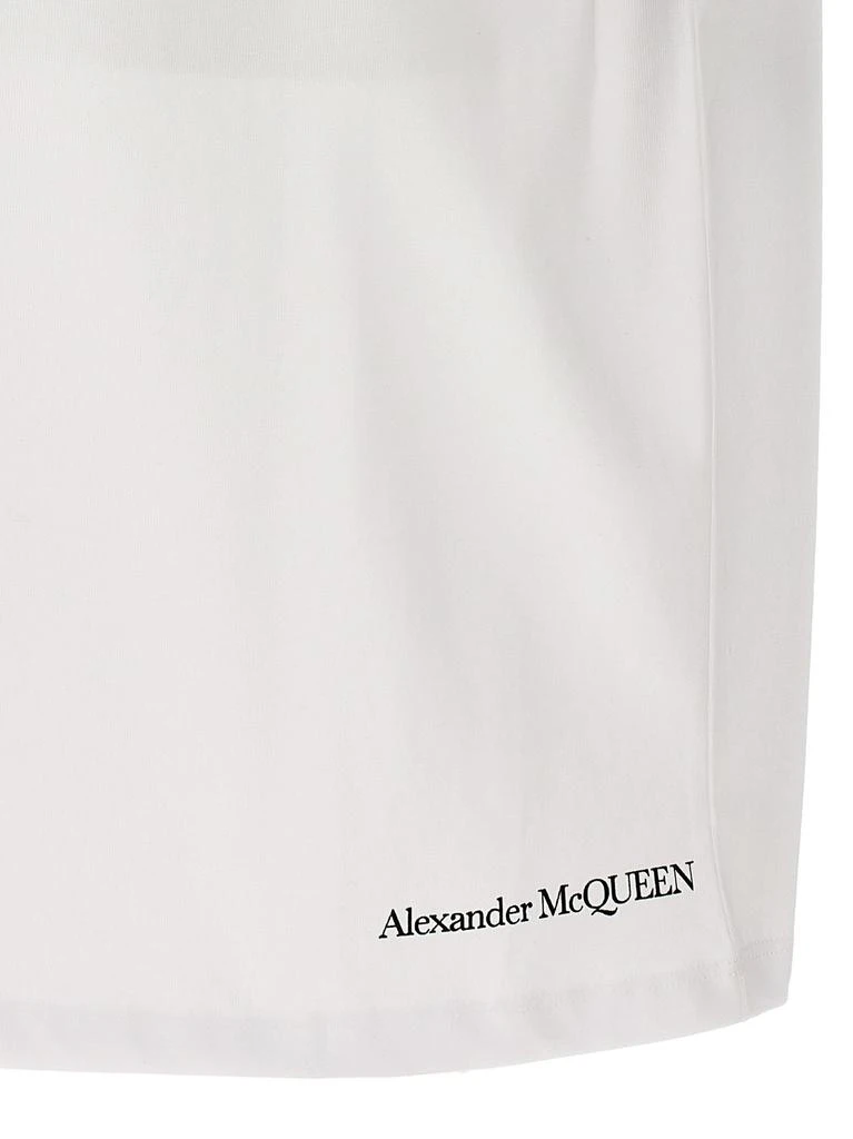 商品Alexander McQueen|Alexander McQueen Dragonfly-Printed Crewneck T-Shirt,价格¥2921,第4张图片详细描述