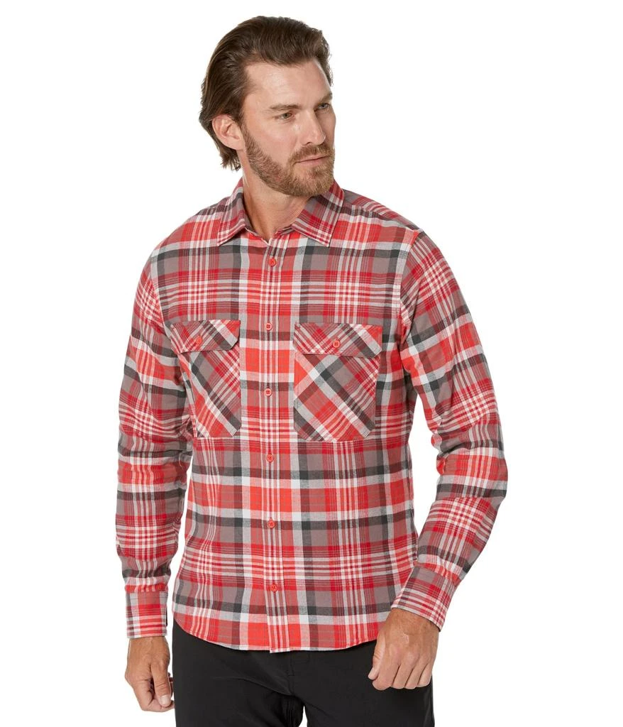 商品Helly Hansen|Lokka Organic Flannel Long Sleeve Shirt,价格¥637,第1张图片