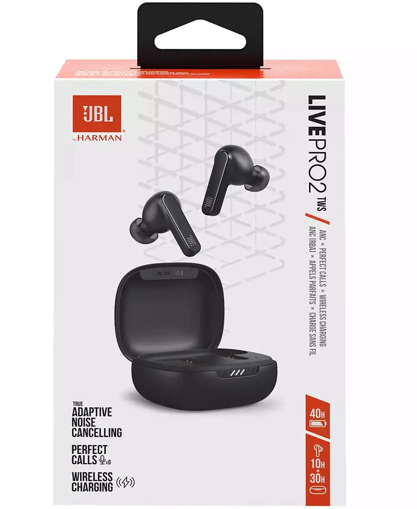 商品JBL|Live Pro 2 True Wireless in Ear Headphones, Black,价格¥1174,第5张图片详细描述