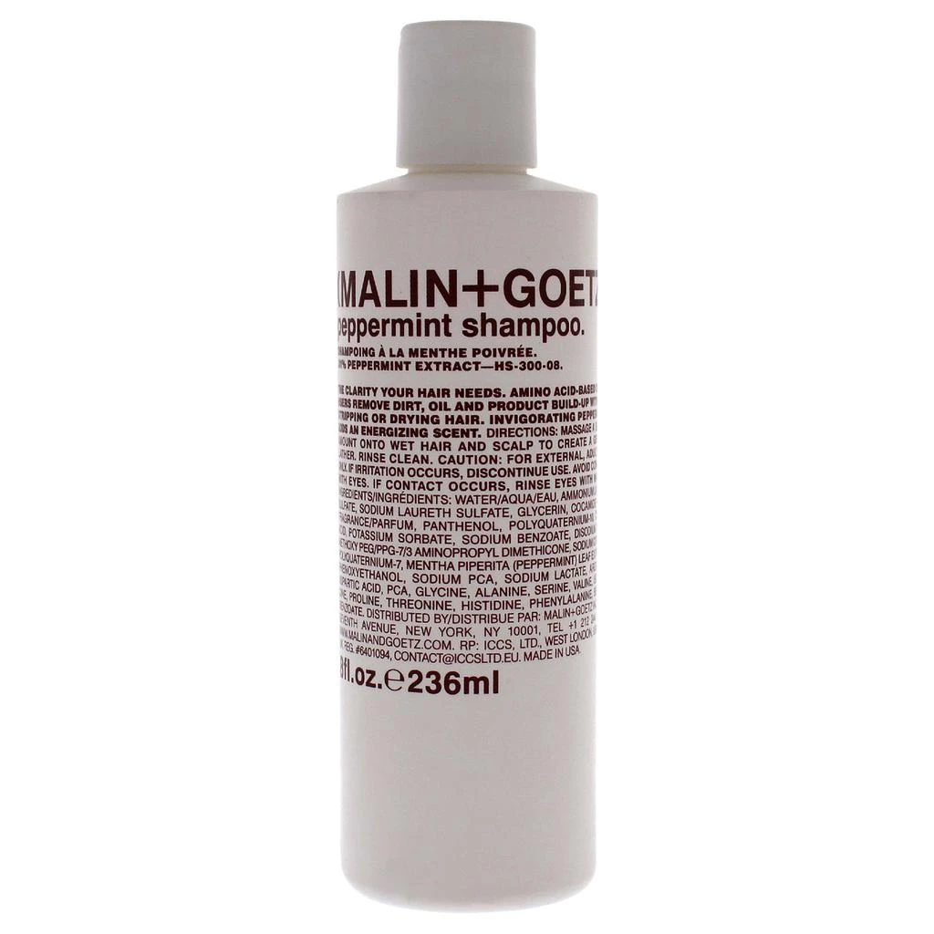 商品Malin + Goetz|Pepermint Shampoo by  for Unisex - 8 oz Shampoo,价格¥225,第1张图片