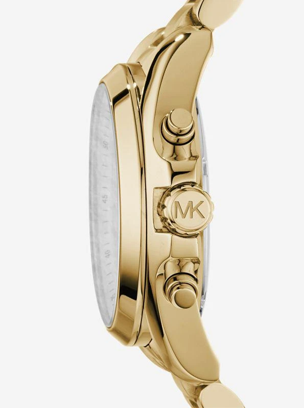 商品Michael Kors|Oversized Bradshaw Gold-Tone Watch,价格¥2059,第2张图片详细描述