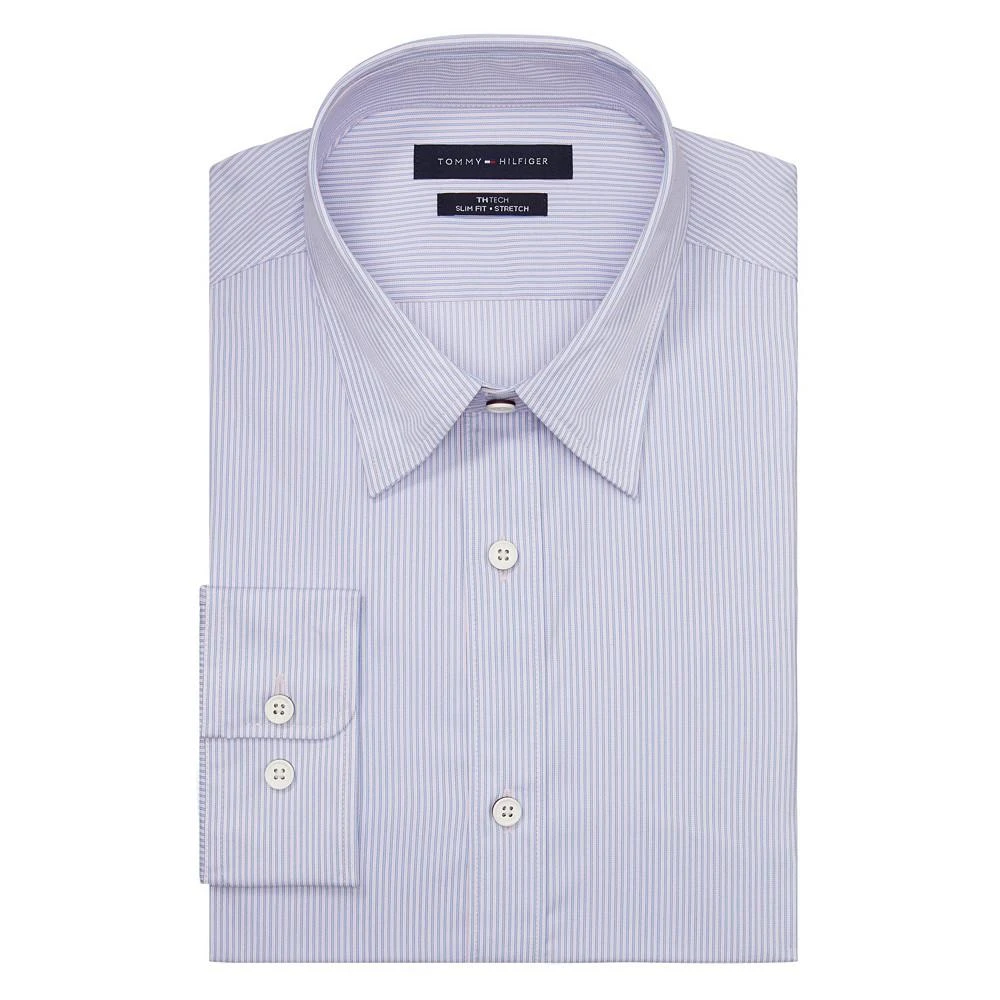 商品Tommy Hilfiger|Men's Tech The No Tuck Slim Fit Stretch Dress Shirt,价格¥239,第3张图片详细描述