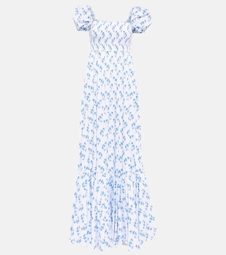 商品CAROLINE CONSTAS|Gianna printed poplin maxi dress,价格¥3112,第1张图片