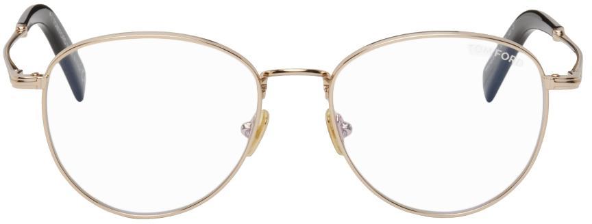 商品Tom Ford|金色 FT5749 眼镜,价格¥4357,第1张图片