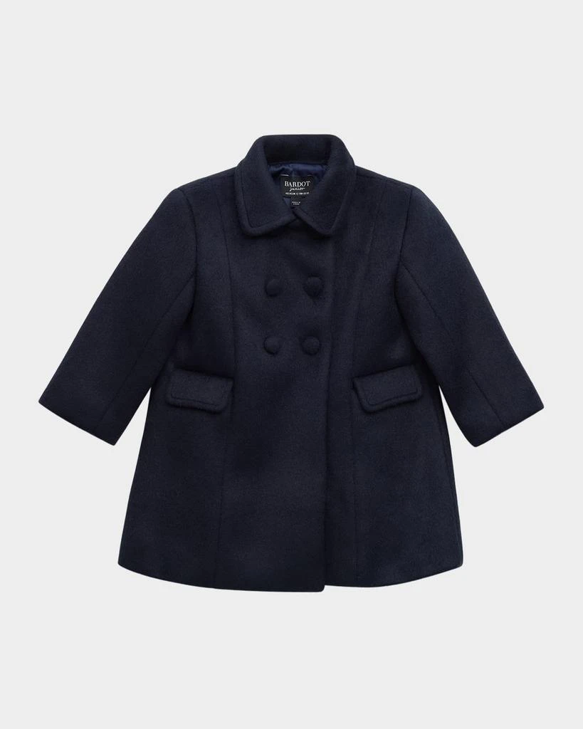 商品Bardot|Girl's Leah Long Wool-Blend Coat, Size 6M-18M,价格¥1139,第1张图片