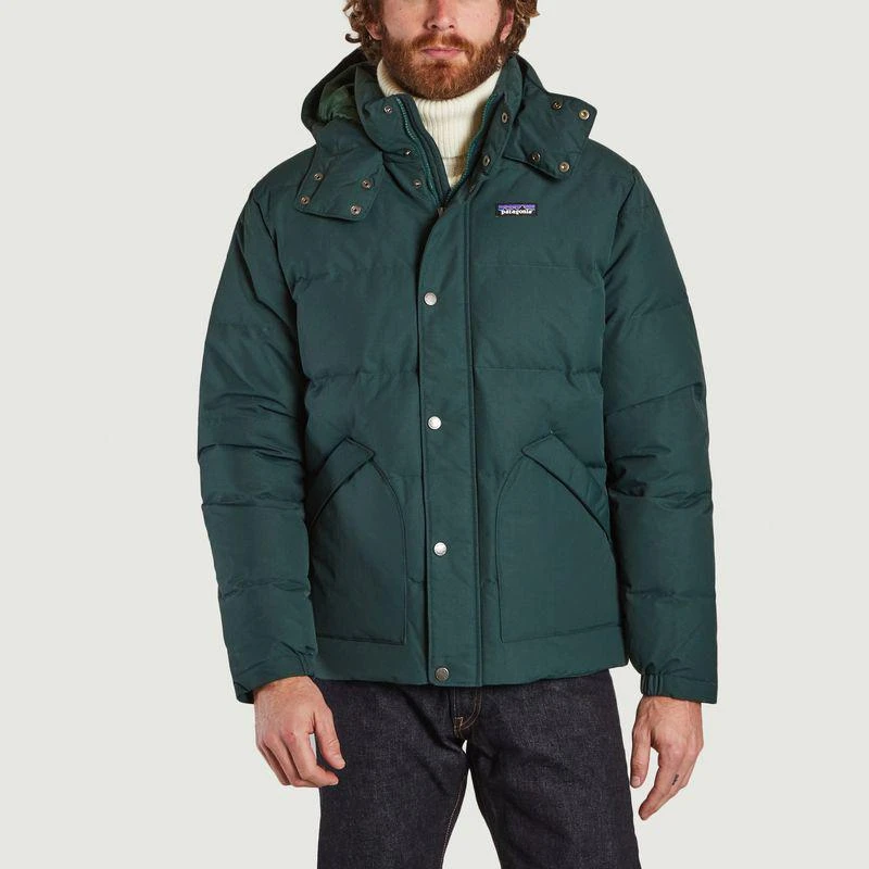 商品Patagonia|Downdrift hooded short down jacket Northern green PATAGONIA,价格¥2660,第1张图片