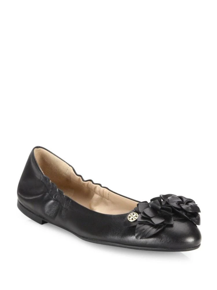 商品Tory Burch|Blossom Leather Ballet Flats,价格¥751,第1张图片