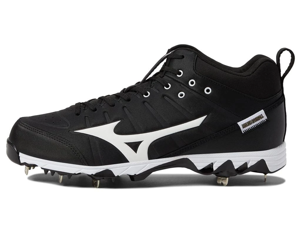 商品Mizuno|9 Spike™® Ambition 2 Mid Metal Baseball Cleat,价格¥586,第4张图片详细描述