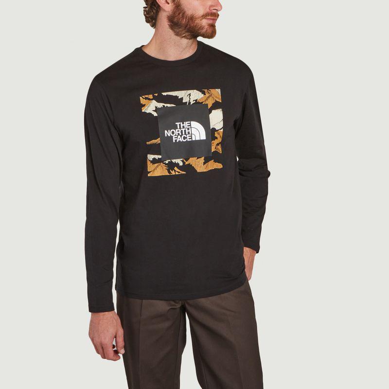 商品The North Face|Coordinates long sleeve t-shirt TNF black The North Face,价格¥328,第1张图片