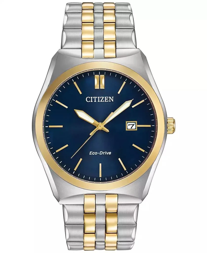 商品Citizen|西铁城光动能系列双色不锈钢男士腕表40mm BM7334-58L,价格¥2881,第1张图片