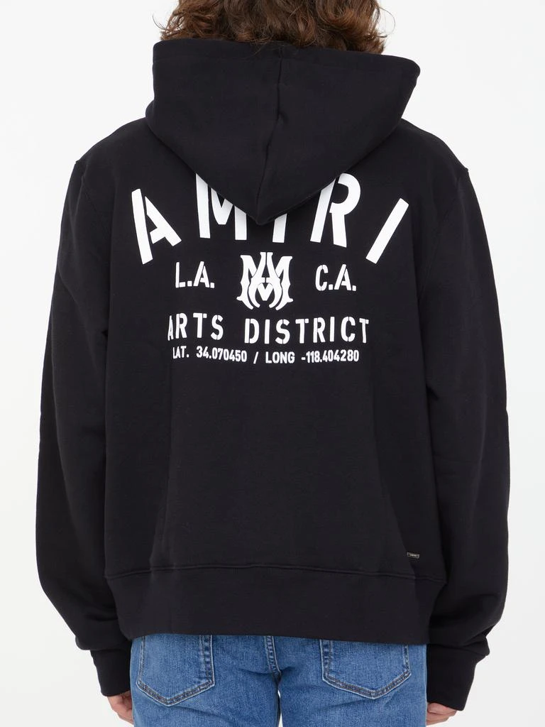 商品AMIRI|Black hoodie with logo,价格¥5026,第4张图片详细描述